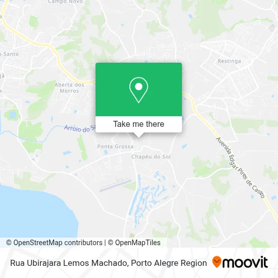 Rua Ubirajara Lemos Machado map