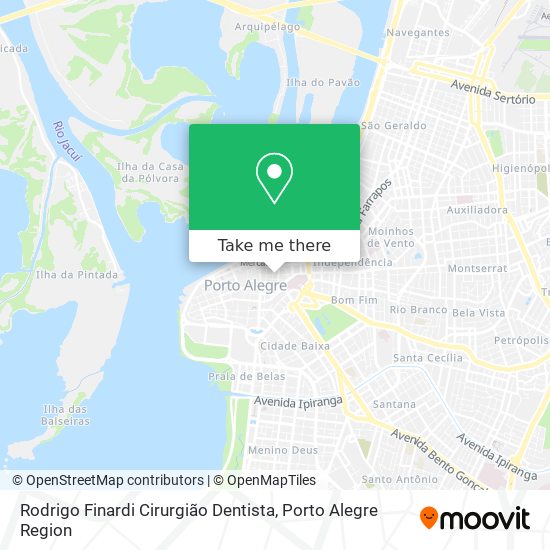 Rodrigo Finardi Cirurgião Dentista map