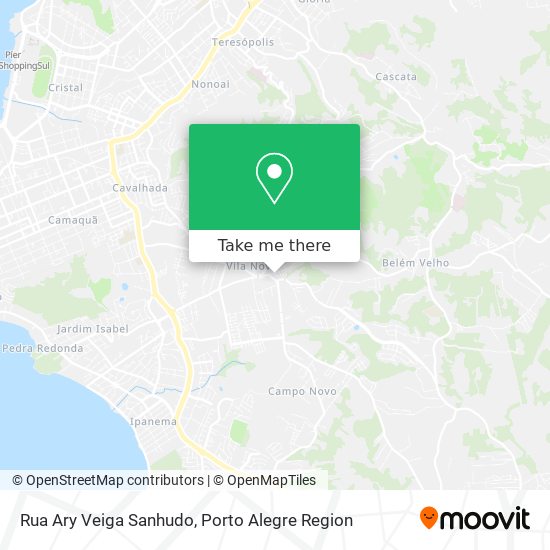 Rua Ary Veiga Sanhudo map