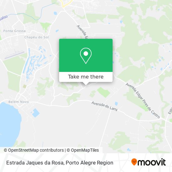 Estrada Jaques da Rosa map