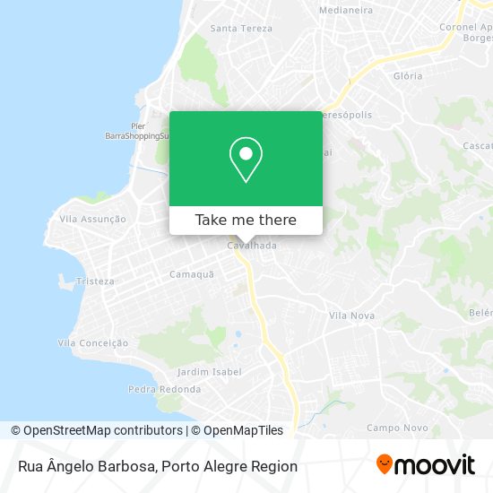 Mapa Rua Ângelo Barbosa