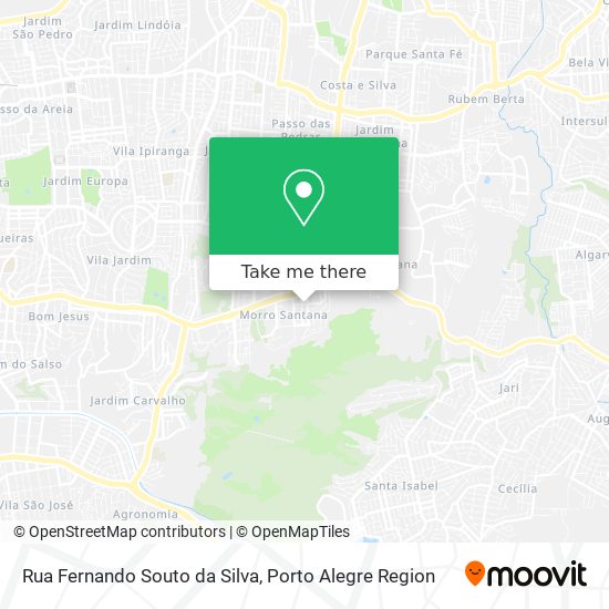 Rua Fernando Souto da Silva map