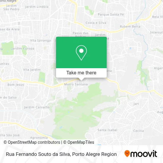 Rua Fernando Souto da Silva map