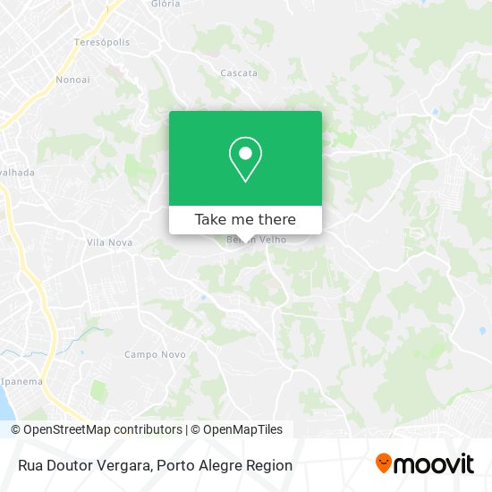 Rua Doutor Vergara map