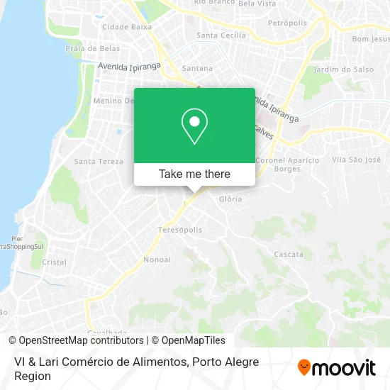 VI & Lari Comércio de Alimentos map
