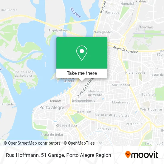 Rua Hoffmann, 51 Garage map