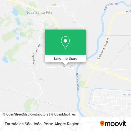 Farmácias São João map