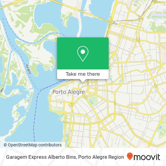 Garagem Express Alberto Bins map