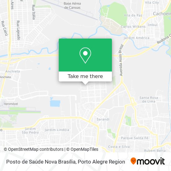 Posto de Saúde Nova Brasília map