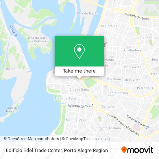 Edifício Edel Trade Center map