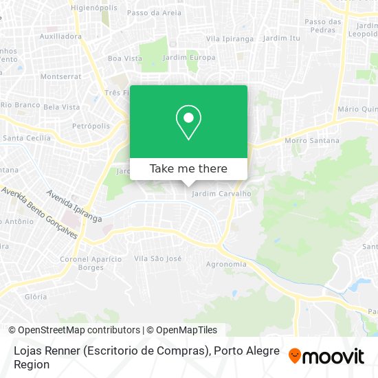 Lojas Renner (Escritorio de Compras) map