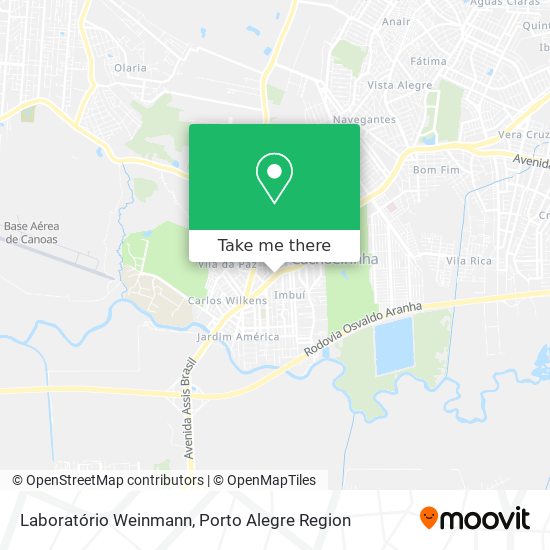 Laboratório Weinmann map