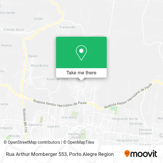 Rua Arthur Momberger 553 map