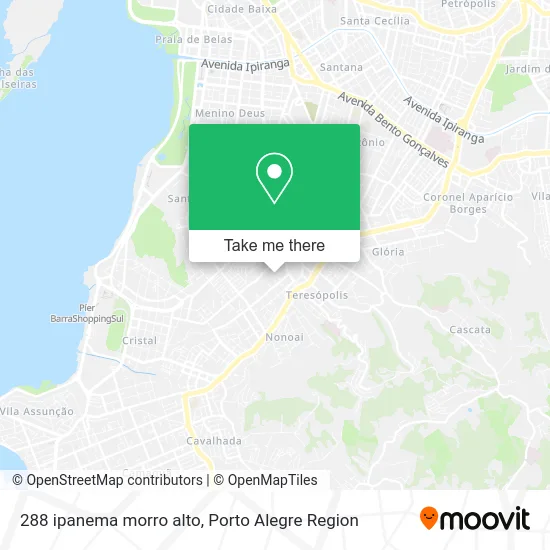 288 ipanema morro alto map