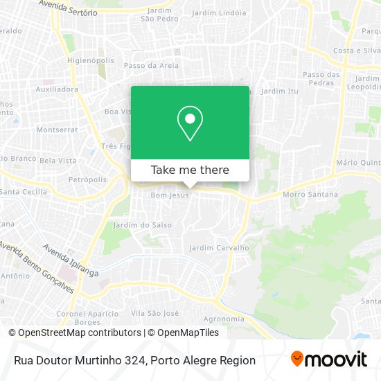 Rua Doutor Murtinho 324 map