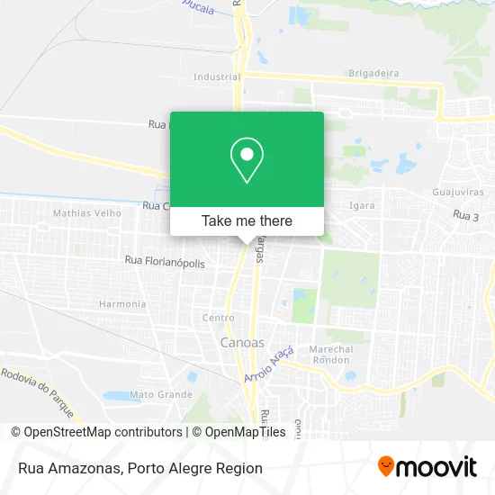 Rua Amazonas map