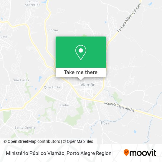 Ministério Público Viamão map
