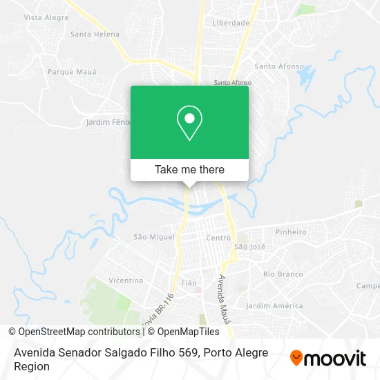 Avenida Senador Salgado Filho 569 map