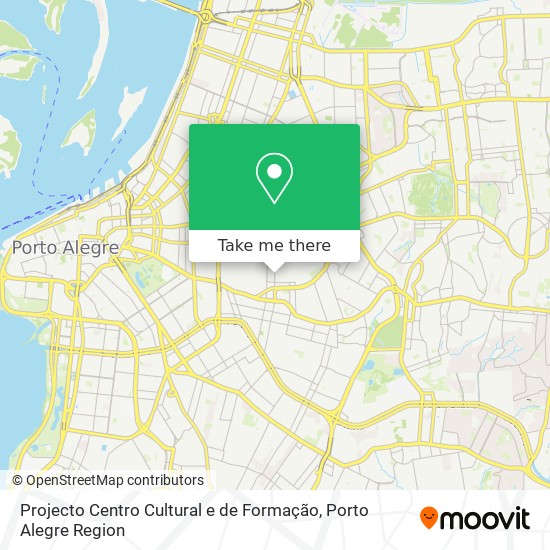 Projecto Centro Cultural e de Formação map