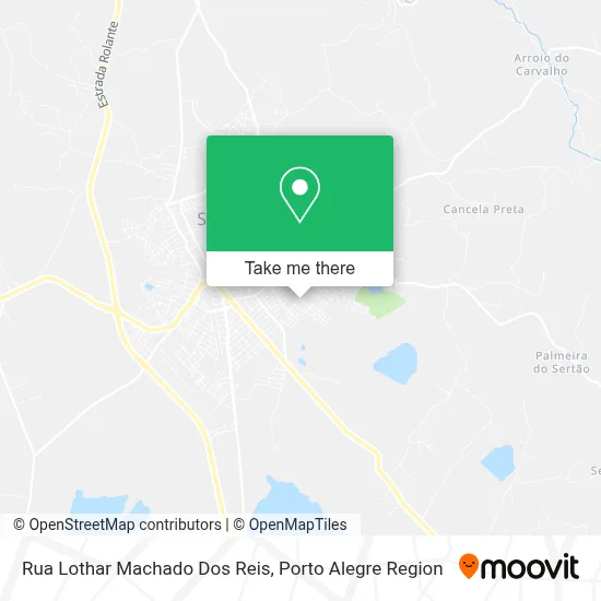 Rua Lothar Machado Dos Reis map