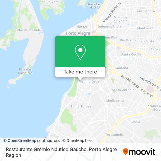 Restaurante Grêmio Náutico Gaúcho map