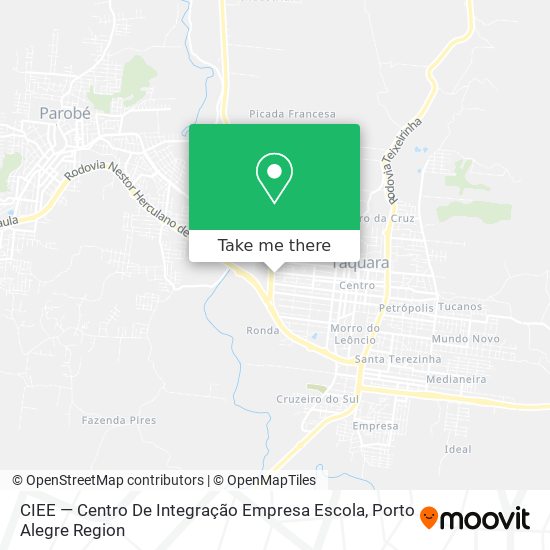 CIEE — Centro De Integração Empresa Escola map