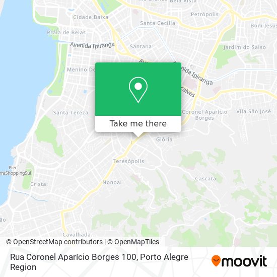 Rua Coronel Aparício Borges 100 map