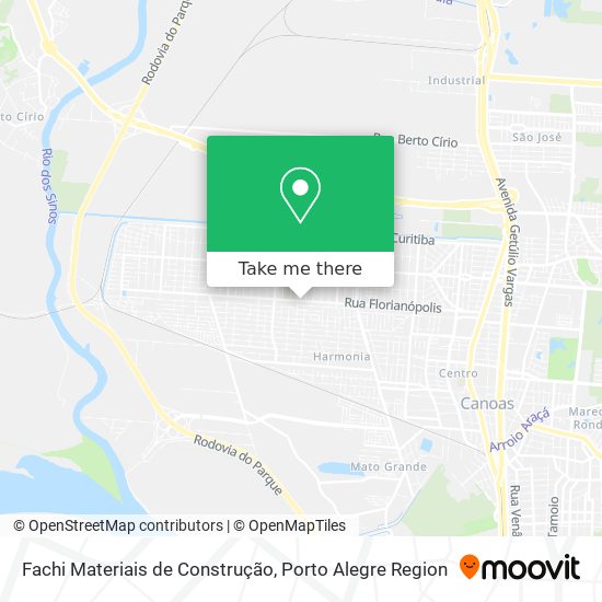 Fachi Materiais de Construção map