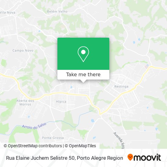 Rua Elaine Juchem Selistre 50 map