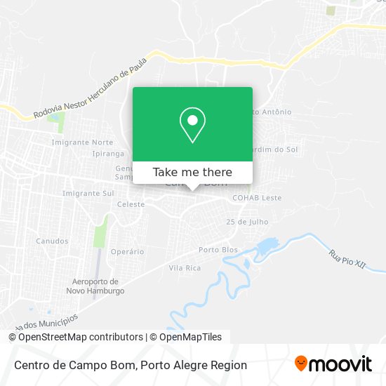 Centro de Campo Bom map