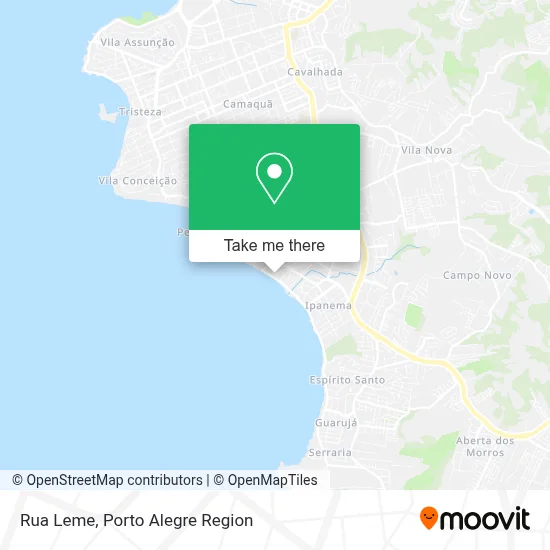 Rua Leme map