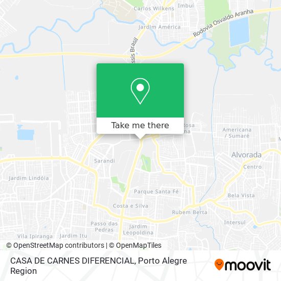 CASA DE CARNES DIFERENCIAL map