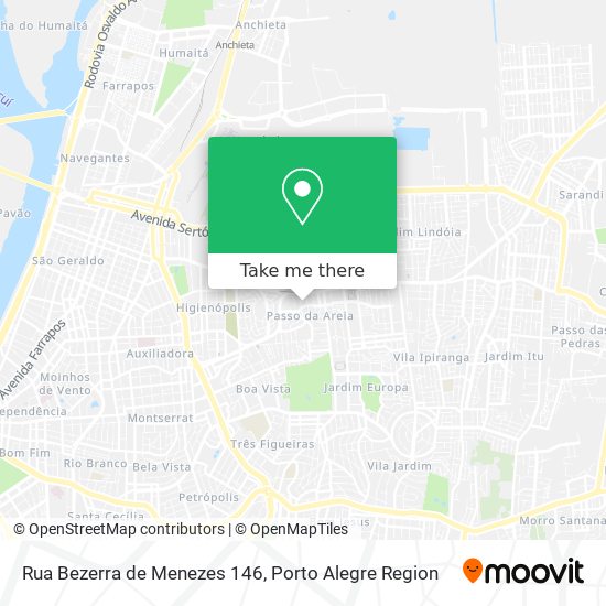 Mapa Rua Bezerra de Menezes 146