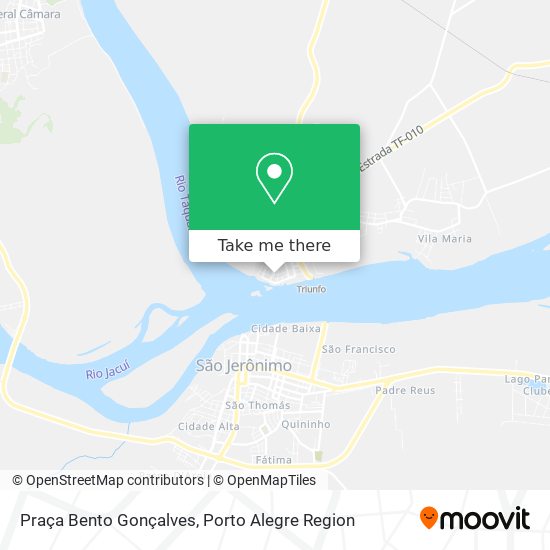 Praça Bento Gonçalves map