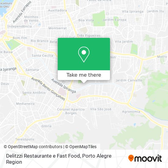 Delitzzi Restaurante e Fast Food map