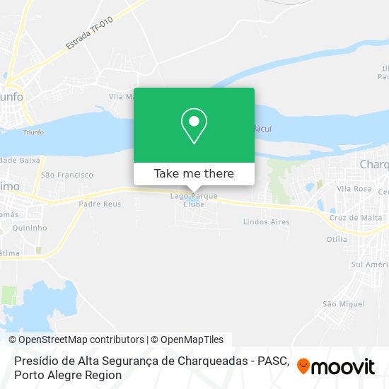 Presídio de Alta Segurança de Charqueadas - PASC map