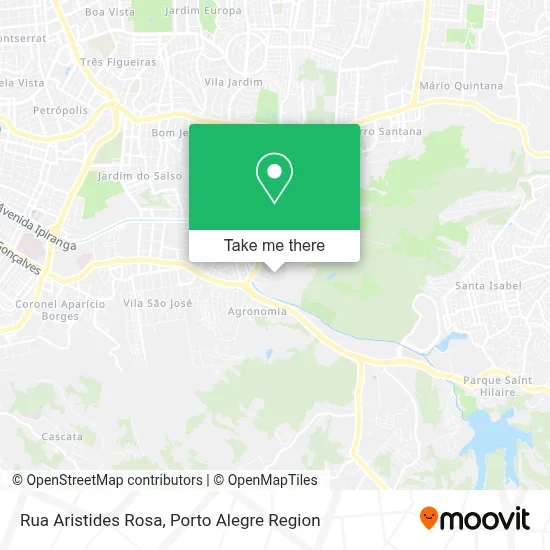 Rua Aristides Rosa map