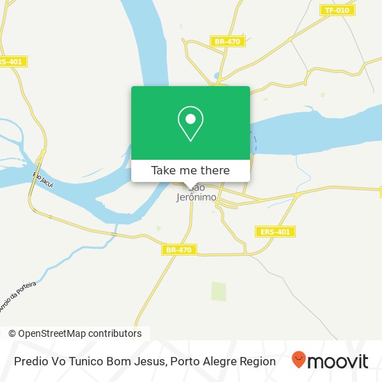 Predio Vo Tunico Bom Jesus map
