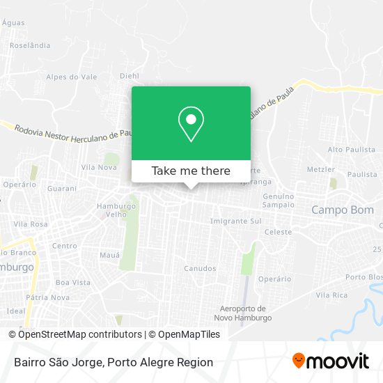 Bairro São Jorge map