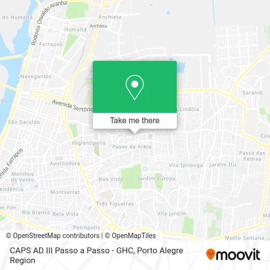 CAPS AD III Passo a Passo - GHC map