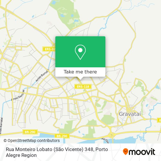 Rua Monteiro Lobato (São Vicente) 348 map
