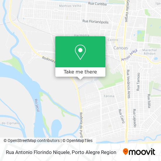 Rua Antonio Florindo Niquele map