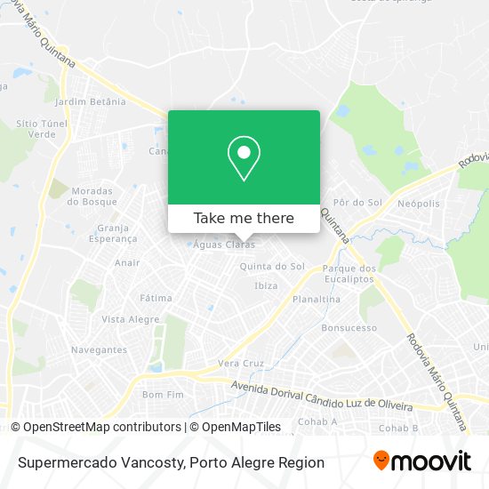 Mapa Supermercado Vancosty