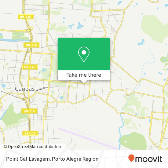 Point Cat Lavagem map