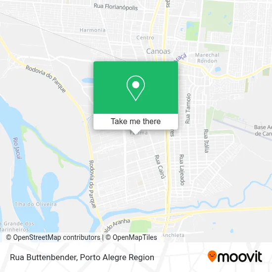 Rua Buttenbender map