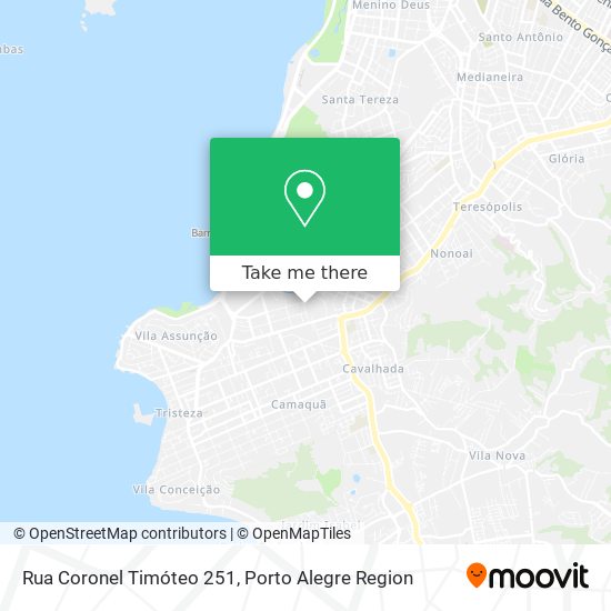 Rua Coronel Timóteo 251 map