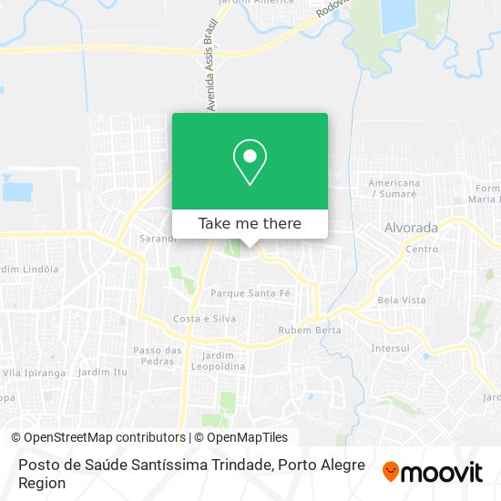 Posto de Saúde Santíssima Trindade map