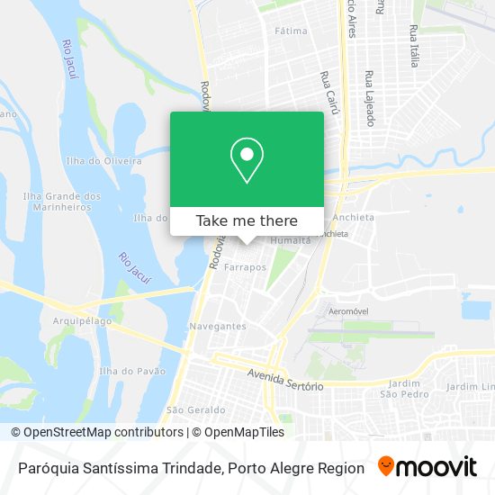 Paróquia Santíssima Trindade map