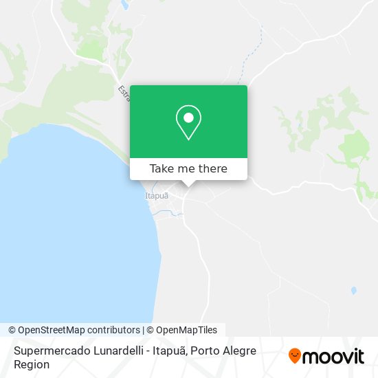 Supermercado Lunardelli - Itapuã map
