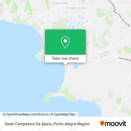 Sede Campestre Da Ajuris map